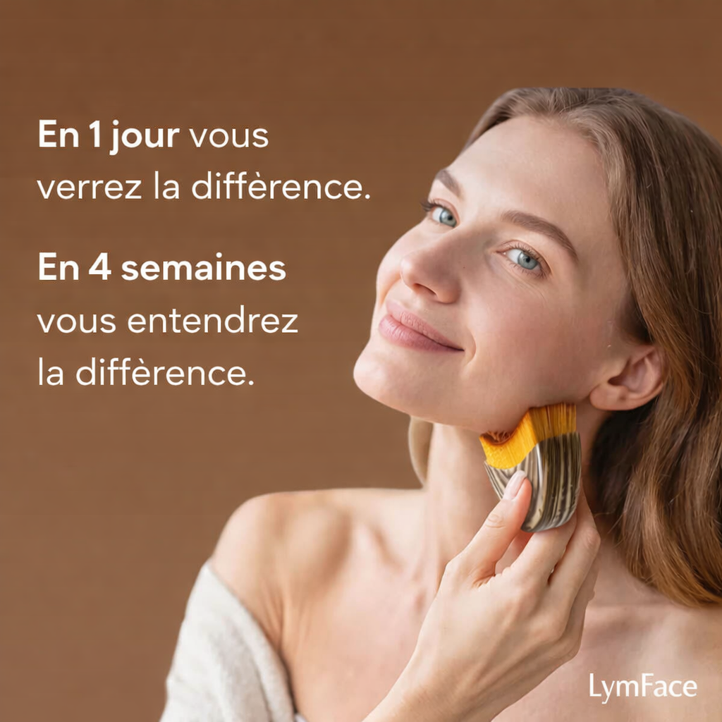 brosse visage effet lifting